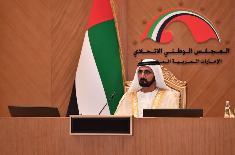 Mohammed bin Rashid opens the second regular Federal National Council session. 8.

WAM *** Local Caption ***  4f7dcce8-4968-4167-92b1-95a2b13b660e.jpg na07no-MBR FNC2.jpg