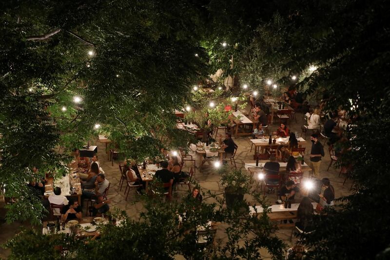 As in much of the Middle East, al fresco dining is popular in Batroun. Reuters