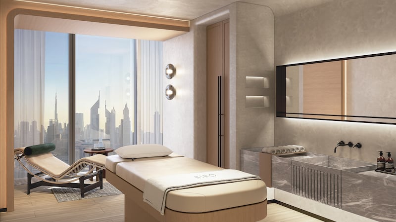 Dubai's new Siro One Za'abeel hotel focuses on fitness and recovery. Photo: Kerzner International