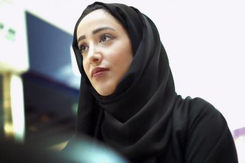 Amani Alowais has made a documentary about a drug being taken by young people in the UAE that will be screened at the Gulf Film Festival. DELORES JOHNSON/The National