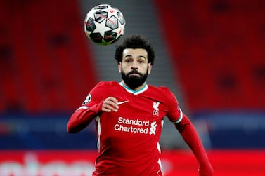 Liverpool's Mohamed Salah in action. Reuters