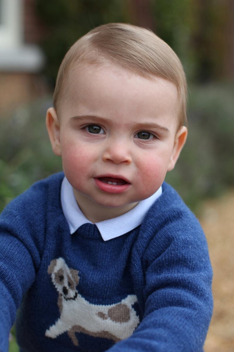 The new photos of the young prince were released to celebrate his first birthday on April 23, 2019. Courtesy the Duchess of Cambridge