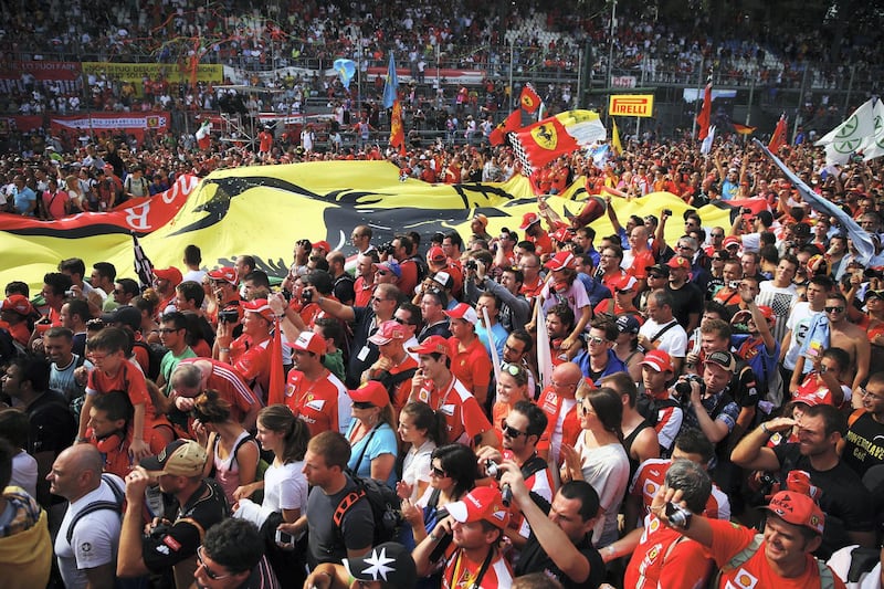 MONZA, ITALY - SEPTEMBER 08:  General view as fans invade the track following the Italian Formula One Grand Prix at Autodromo di Monza on September 8, 2013 in Monza, Italy.  (Photo by Clive Mason/Getty Images)