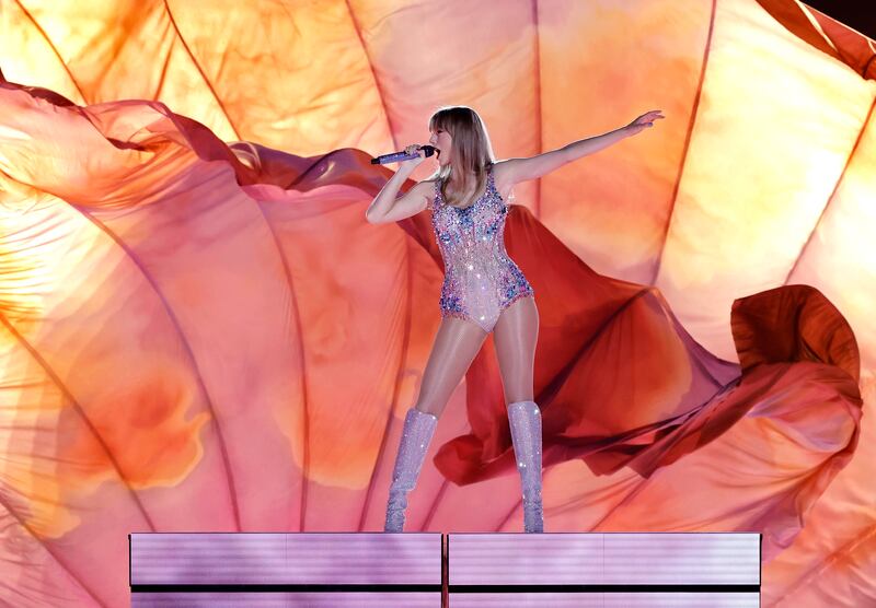 Swift's tour is scheduled to run until November 2024. AFP