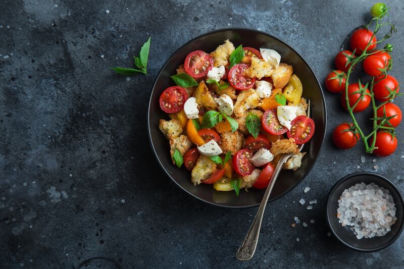 Panzanella bread salad. Photo: Ronda Locatelli