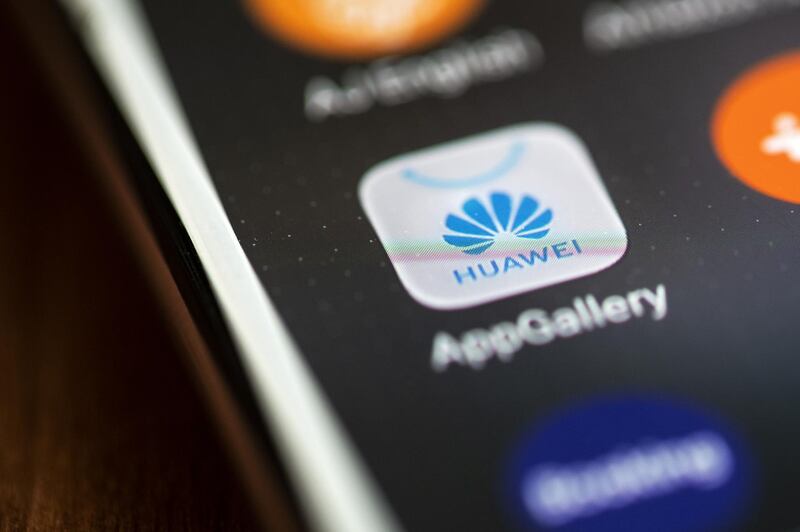 The icon for Huawei Technologies Co.'s App Gallery application is displayed on the company's P20 Pro smartphone in an arranged photograph taken in Hong Kong, China, on Monday, May 20, 2019. Top U.S. corporations from chipmakers to Google have frozen the supply of critical software and components to Huawei, complying with a Trump administration crackdown that threatens to choke off China's largest technology company. Photographer: Justin Chin/Bloomberg