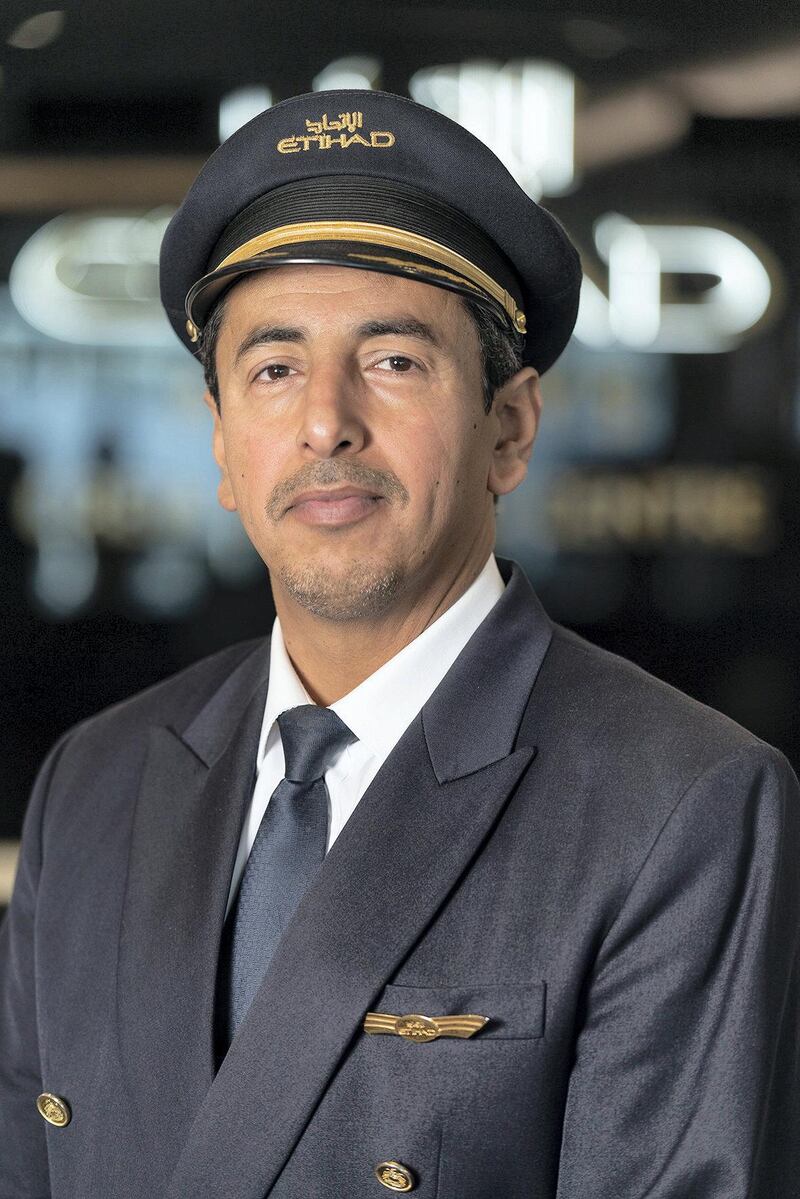 Captain Abdulla Obaid will be taking the controls to fly Pope Francis home. Courtesy: Etihad