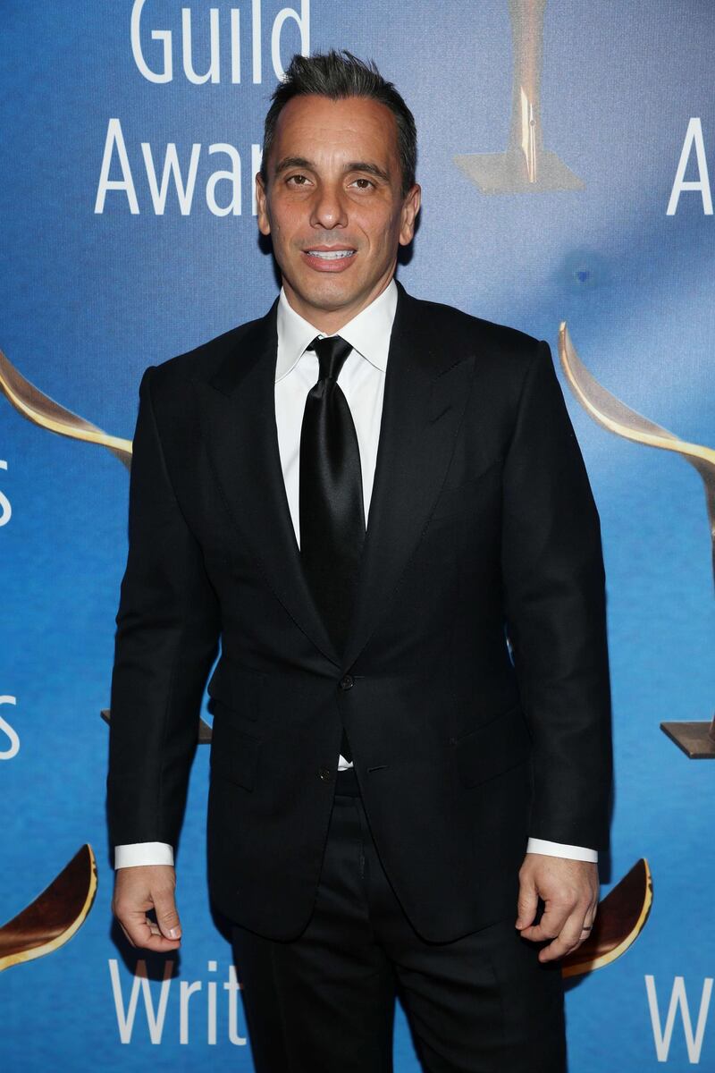 Sebastian Maniscalco attends the 2020 Writers Guild Awards at The Beverly Hilton Hotel . AFP