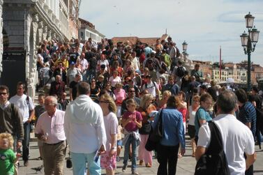 Venice is one city that's struggling with overtourism. Courtesy Flickr / Tim McCune