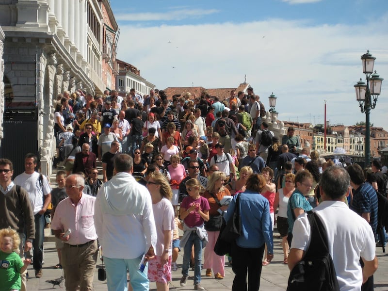 Venice is one city that's struggling with overtourism. Courtesy Flickr / Tim McCune