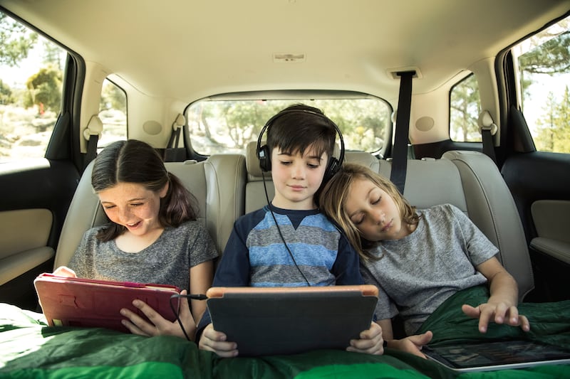 Some research has said that counting the hours children spend using digital devices isn't the best approach. Getty Images