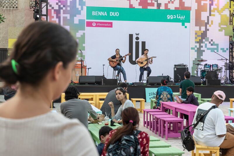 Throughout the week, Sikka will be hosting musical performances and poetry readings as part of the festival in the Al Fahidi district.