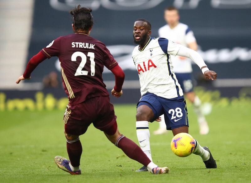 Tanguy Ndombele - 8. Keeps the ball so well and was unlucky not to get on the scoresheet with the Leeds defence caught napping. Reuters