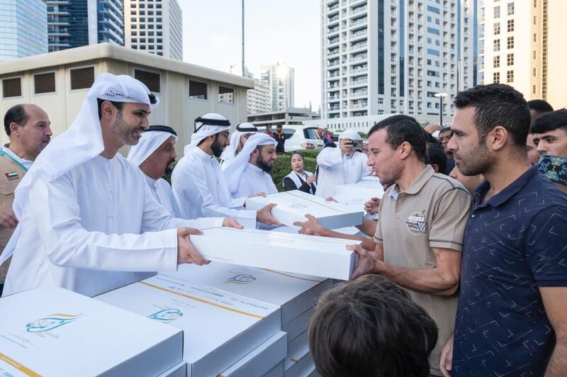 Iftar meals were given to 6,000 people to mark the start of Ramadan