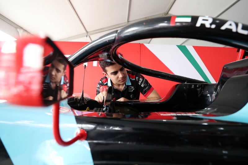 Rashid Al Dhaheri hopes to enjoy more success in Formula 4 this season.