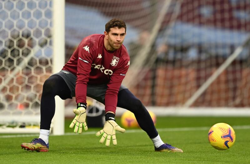 ASTON VILLA RATINGS: Emiliano Martinez - 7. The ex-Arsenal keeper was excellent in collecting and distributing the ball, while his only significant save came in the opening minute when he rushed out of his goal to close the angles available to Wilfried Zaha. Reuters