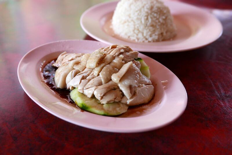Singapore: chicken rice. Getty Images