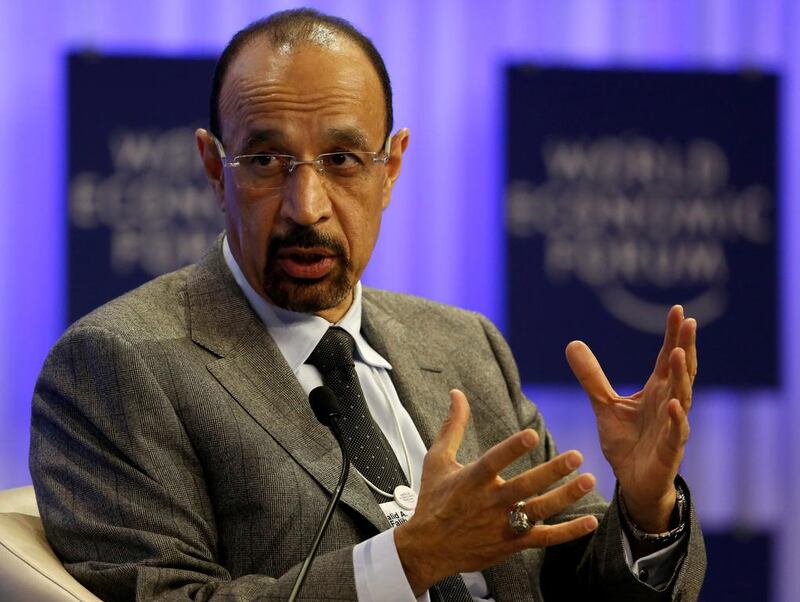 Khalid Al Falih, Saudi oil minister, says the market is on the way to balancing. Ruben Sprich / Reuters