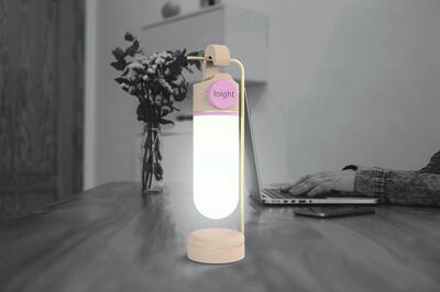Loight is a rechargeable light source. Courtesy of Zahra Ghiaci