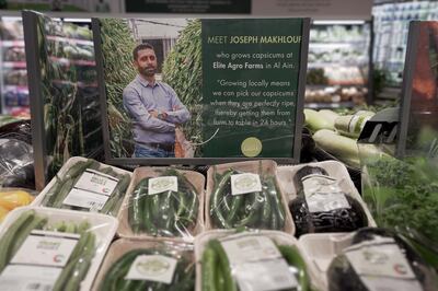 Spinneys will source from UAE farms to champion local farmers. Photo: Spinneys