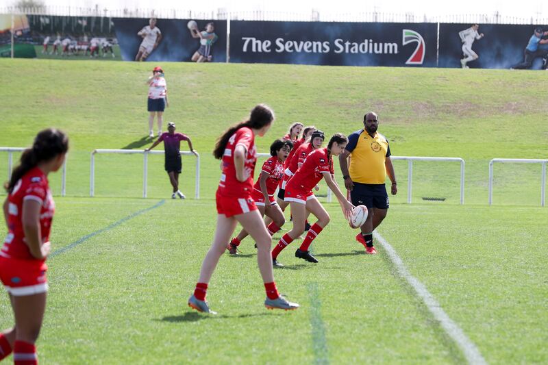 Dubai Tigers Girls U19 kick off.