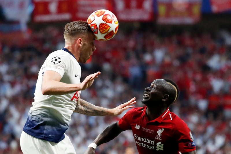 Toby Alderweireld 7/10. Steady and composed at the heart of the Tottenham defence. Handled Roberto Firmino and Liverpool’s attacks well. EPA