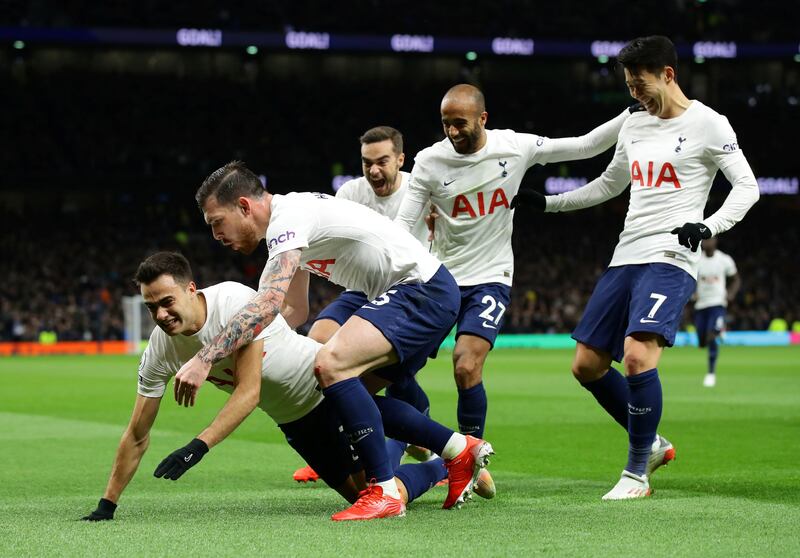Left-back: Sergio Reguilon (Tottenham) – Capped a man-of-the-match display with the winner as Spurs came from behind to beat Leeds in Antonio Conte’s first league victory.  Reuters