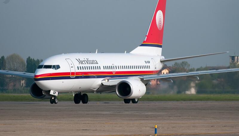 A Boeing 737 operated by Meridiana. Alessandro Chinaglia/AFP