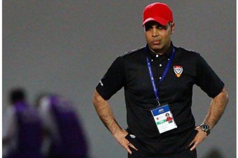 UAE coach Mahdi Ali.