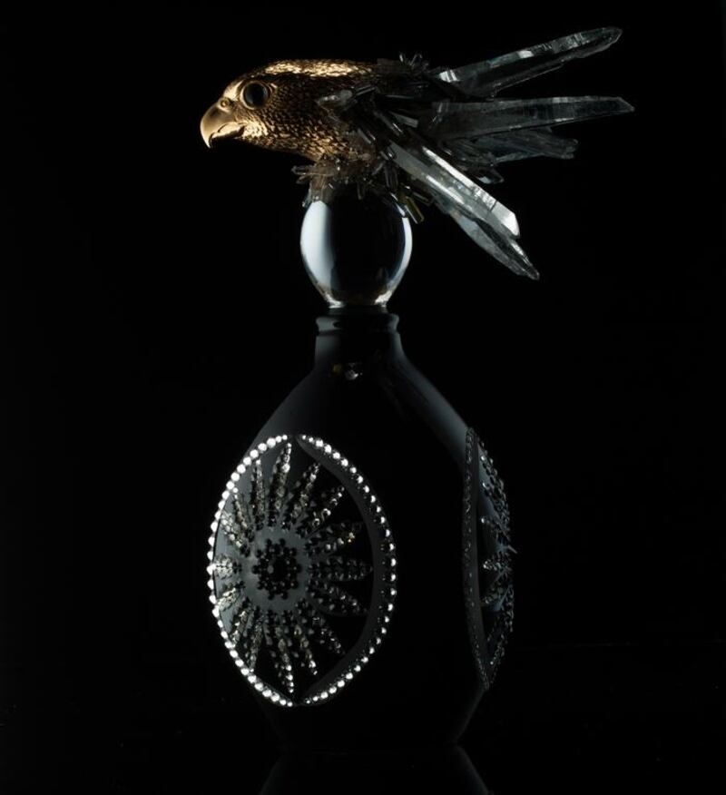 Crystal Daisy Black-head Falcon perfume from M. Micallef Parfums. Courtesy: M. Micallef Parfums