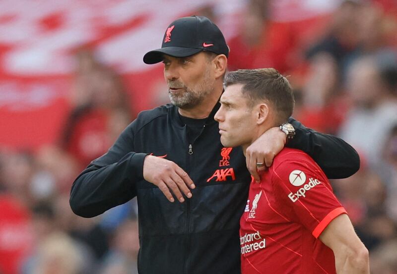 James Milner (Keita 74') - 7. The 36-year-old immediately made his presence felt with a robust challenge on James and a marvellous cross to Robertson. Scored in the shootout with an unstoppable penalty. Reuters