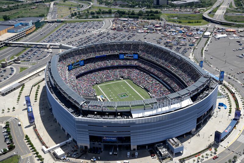 The MetLife Stadium in East Rutherford, New Jersey, is one of the venues for the 2026 Fifa World Cup. AP