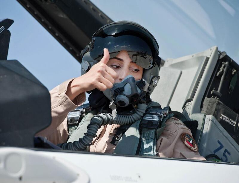 المجالاتMajor Fighter Pilot Mariam Al Mansouri 