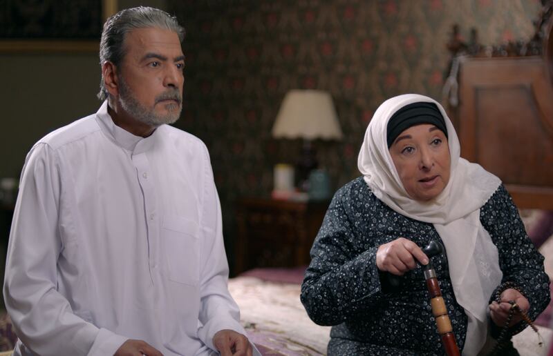 Jamal Abdulnasser and Samira Abdul Aziz star in Egyptian television drama 'Wust El Balad'. Photo: MBC