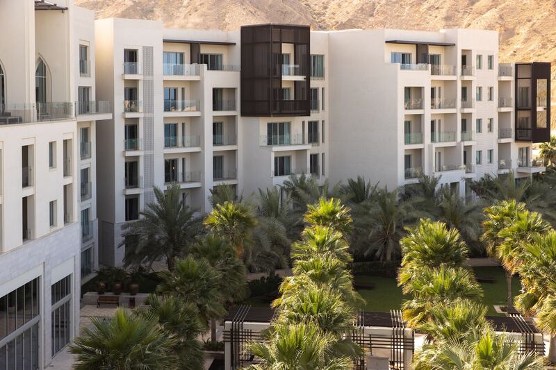Jumeirah Muscat Bay has 206 rooms and suites.