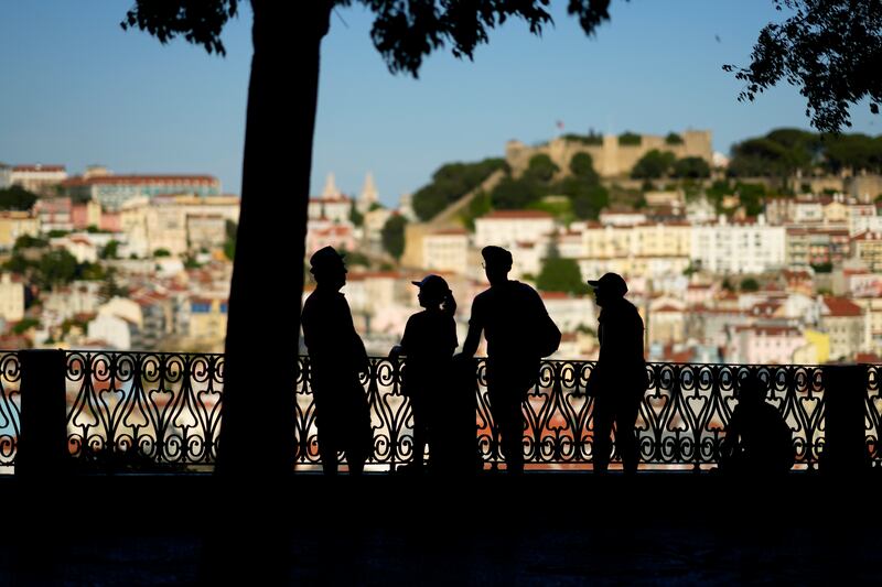 Lisbon, Portugal, which along with Spain and North Africa had record-breaking April temperatures this year. AP