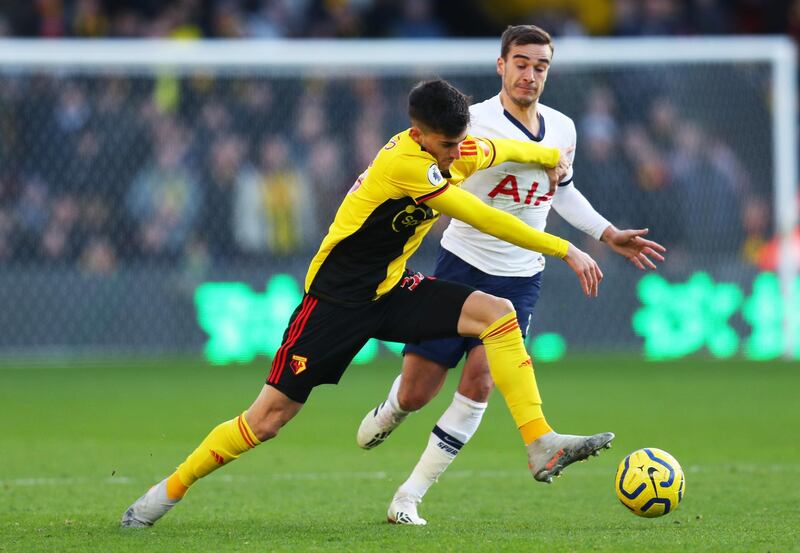 Ignacio Pussetto, Udinese to Waford for £6.8m. Made an immediate impact by clearing the ball off the line to help his side gain a draw with Tottenham. Getty Images