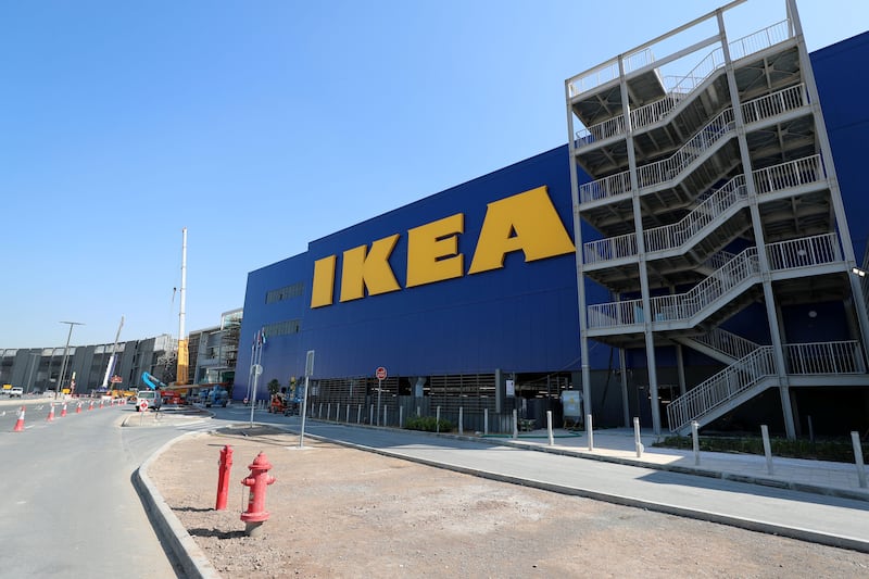 Dubai, United Arab Emirates - November 26th, 2019: Sneak peek of the new IKEA store in Festival Plaza with a behind-the-scenes tour, preview of new offers, and business update ahead of the grand opening in December. Tuesday, November 26th, 2019 at Festival Plaza, Dubai. Chris Whiteoak / The National