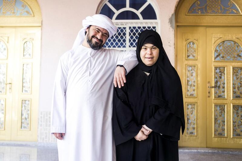 Ismail and Khadieah Al Kindi enjoyed learning skills at the Fujairah Rehabilitation Centre. Now they want jobs. Reem Mohammed / The National