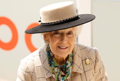 Princess Alexandra, The Honourable Lady Ogilvy, at Epsom Downs Racecourse. Reuters