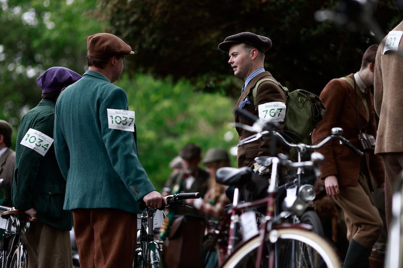 Under its etiquette guide, Tweed Run organiser Bourne & Hollingsworth's website says: "The term 'overdressed' does not exist in our vocabulary. Tweed suits, plus fours, bowties, and jaunty flat caps are all encouraged." AFP