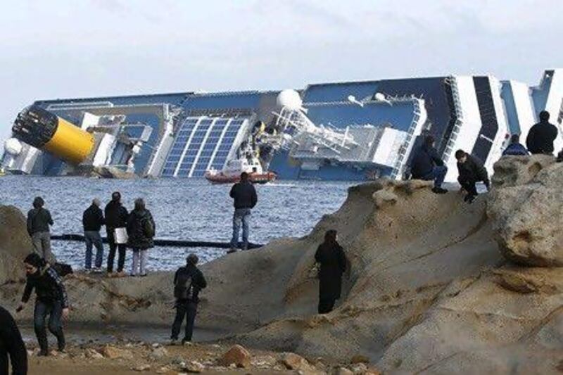 The Costa Concordia tragedy brought the issue of cruise liner safety on to the European Union’s agenda. Filippo Monteforte / AFP