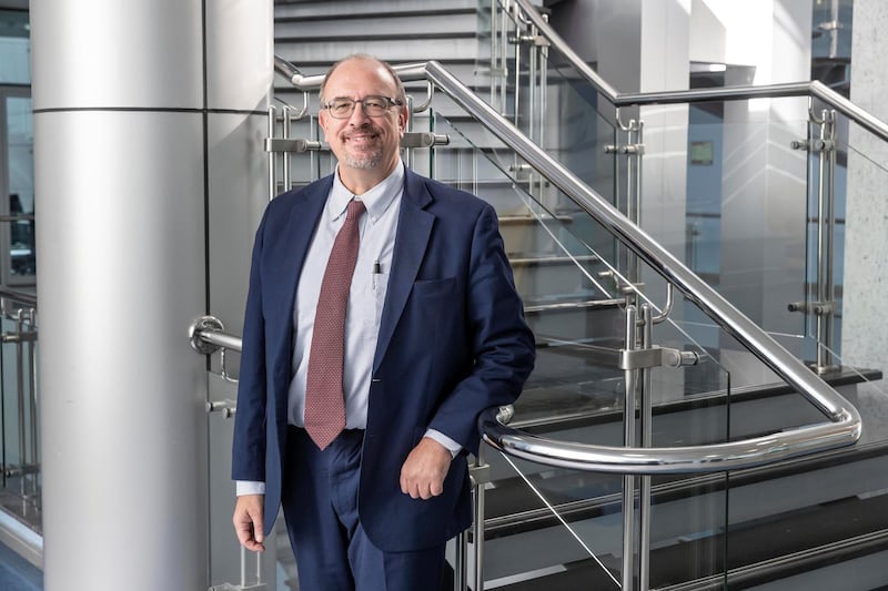 ABU DHABI, UNITED ARAB EMIRATES. 16 JANUARY 2019. Ernesto Daminai, who is one of 20 academics to be awarded a 10 year visa, under a new initiative to encourage highly skilled people to stay in the UAE for longer. (Photo: Antonie Robertson/The National) Journalist: None. Section: National.