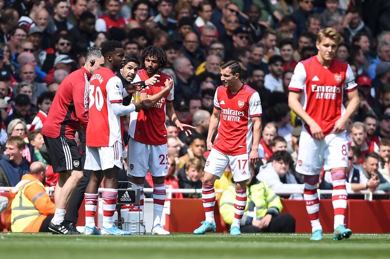 Mohamed Elneny 7 – In the absence of Partey, we saw Elneny thrive with an impressive midfield outing full of assured passing.


EPA