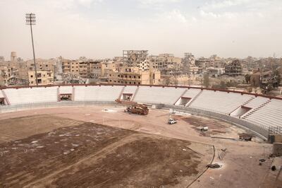 The Raqqa’s stadium, dubbed the "black stadium" by Raqqa residents, was used by ISIS as a prison to torture and kill.