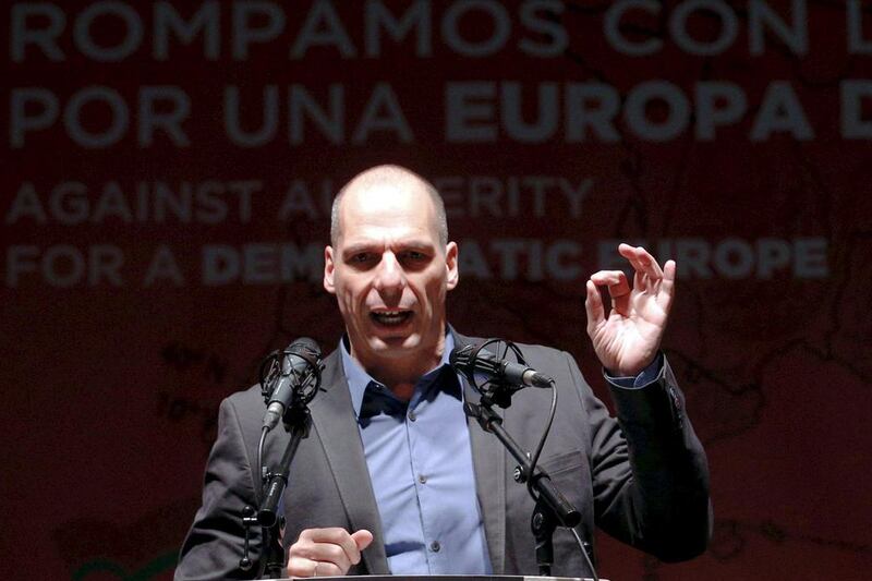 Former Greek finance minister Yanis Varoufakis annoyed many of the euro-zone’s finance ministers during his country’s debt negotiations. Sergio Perez / Reuters