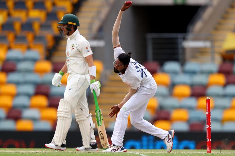 India paceman Mohammed Siraj finished with 5-73 at the Gabba. AFP