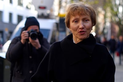 Marina Litvinenko, the widow of Alexander Litvinenko, has for years insisted that Russian President Vladimir Putin ordered the assassination of her husband in London in 2006. Photo: Ben Pruchnie/Getty Images