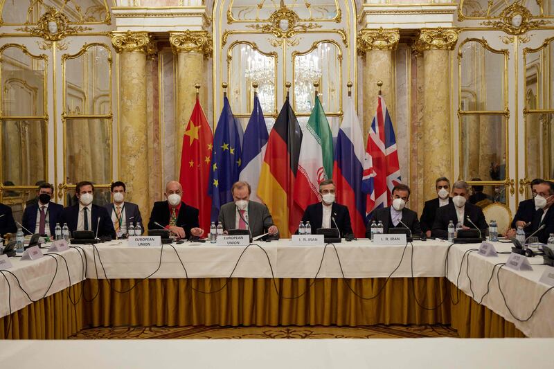 Negotiators are in their eighth round of talks in Vienna aimed at restoring the Iran nuclear deal. AFP