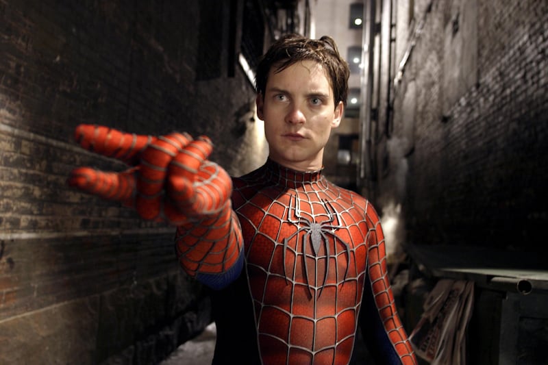Tobey Maguire excels as Peter Parker, aka Spider-Man, in the trilogy from the 2000s. Photo: Sony Pictures